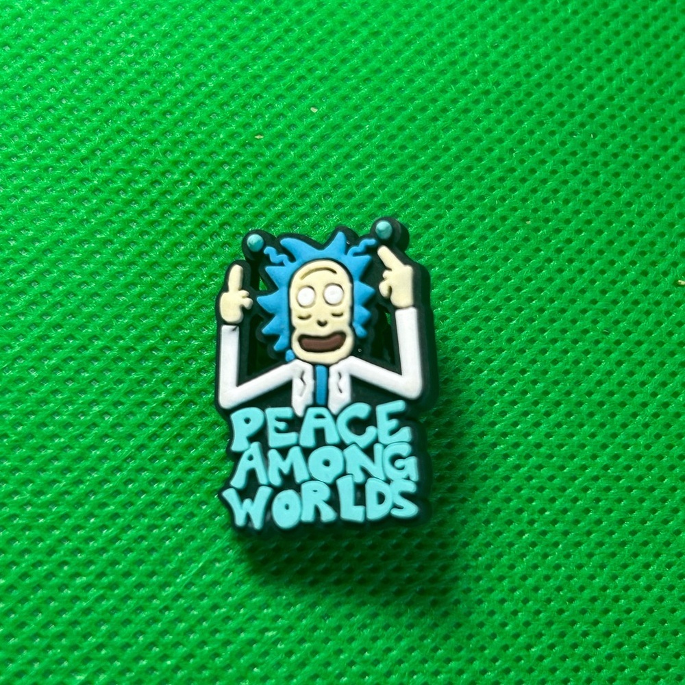 🌼 (5/$10 or 10/$15) NEW Rick and Morty Croc Charm Collection